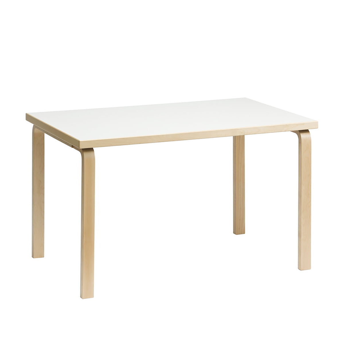 81B Aalto Table Rectangular | White Laminate Top