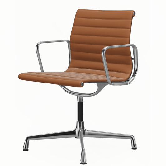 Aluminium Group EA 103 Chair | Premium Leather Cognac 97