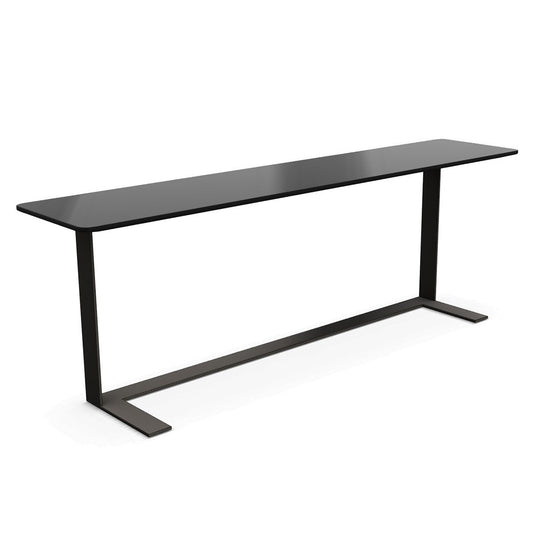Eileen Console 190cm | Black Glossy Lacquer Top