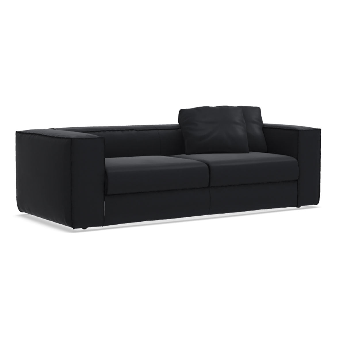 Neowall Sofa Bed 231cm | Blue Black 05 Tosca Upholstery