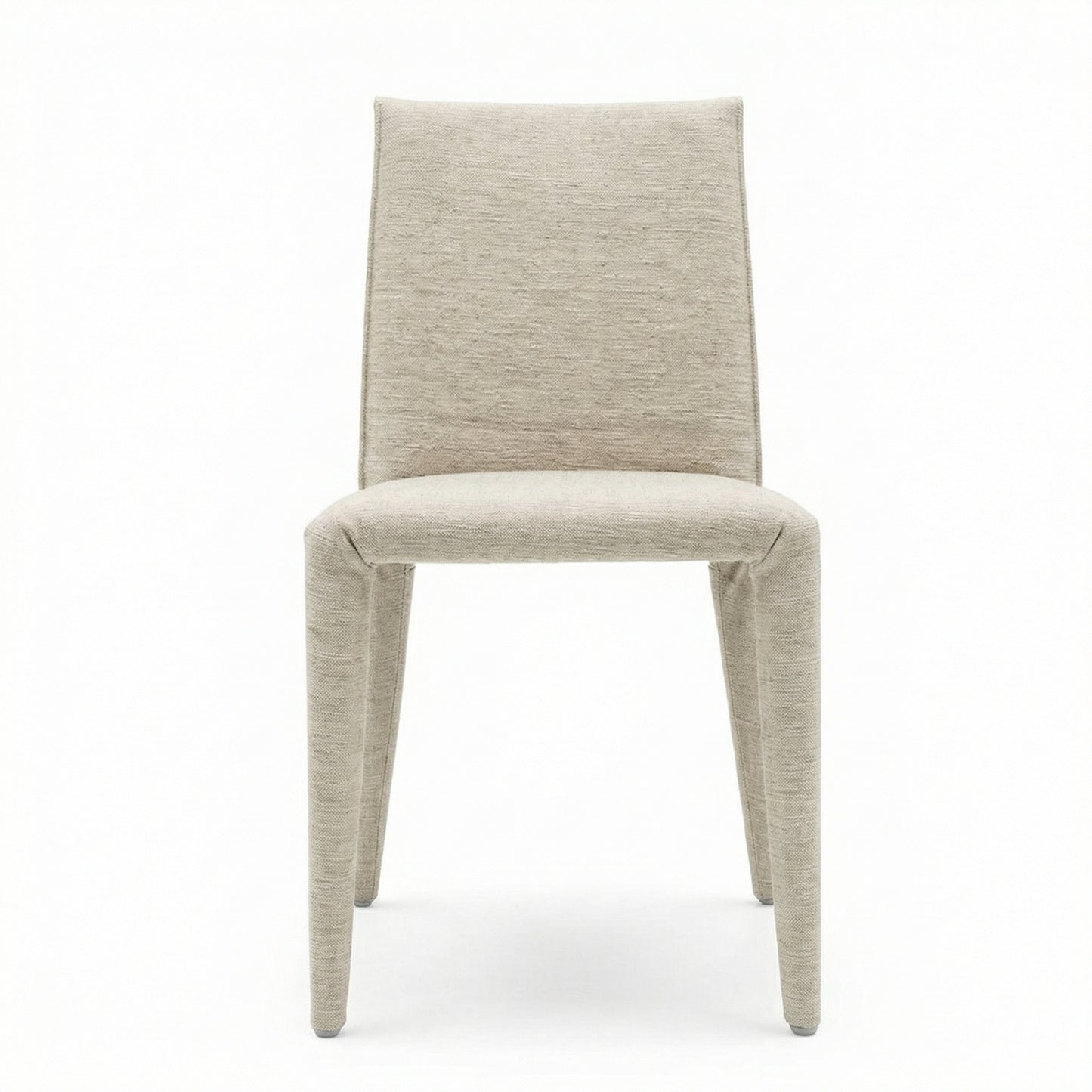 Vol Au Vent Dining Chair | Ecru Bormio Fabric Upholstery - Generated
