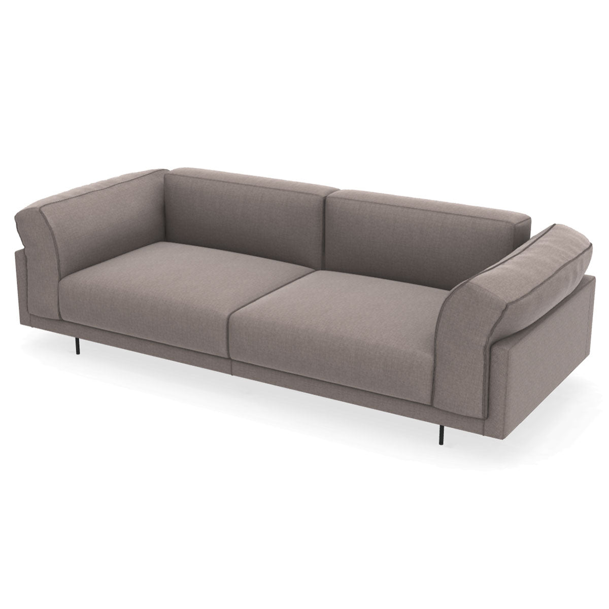 Echoo Sofa 222cm | Light Brown 20 Tosca Upholstery