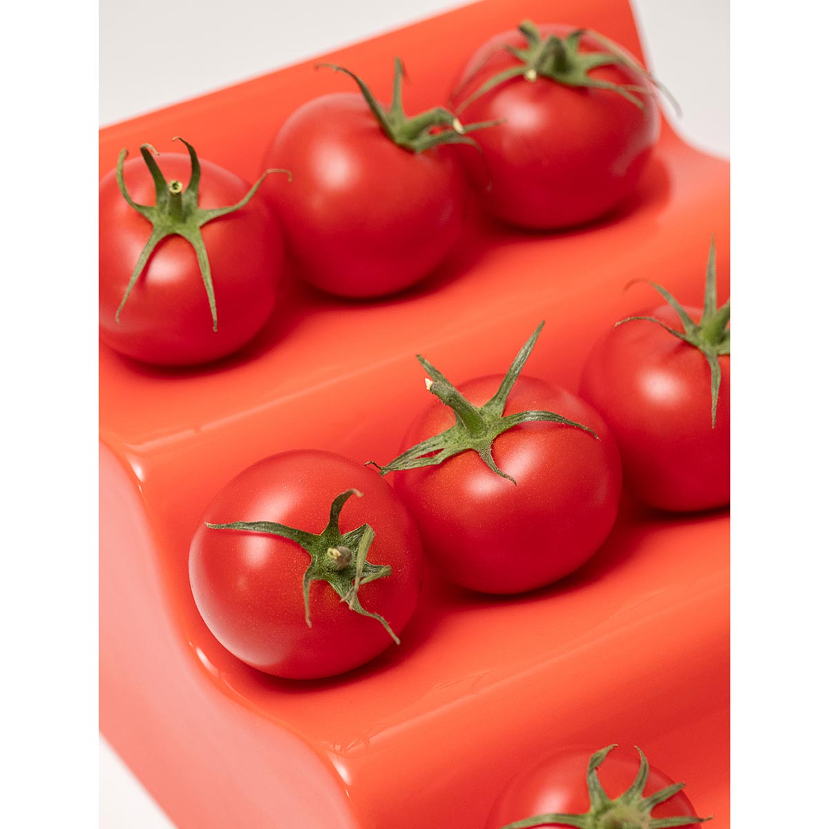 Cascade Fruit Stand | Red Orange