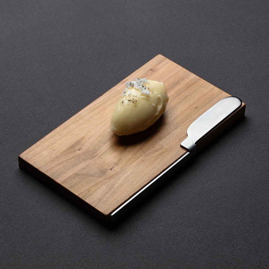 Oku Butter Knife and Board | Sakura Wood