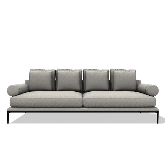 Atoll Sofa 254cm | Cream Alice FR Fabric