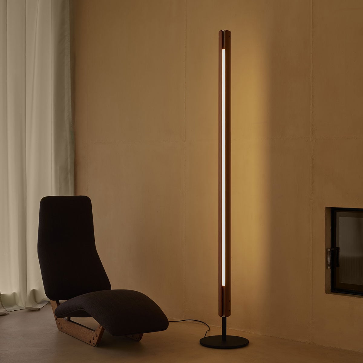Seki-Han Floor Lamp | Ash