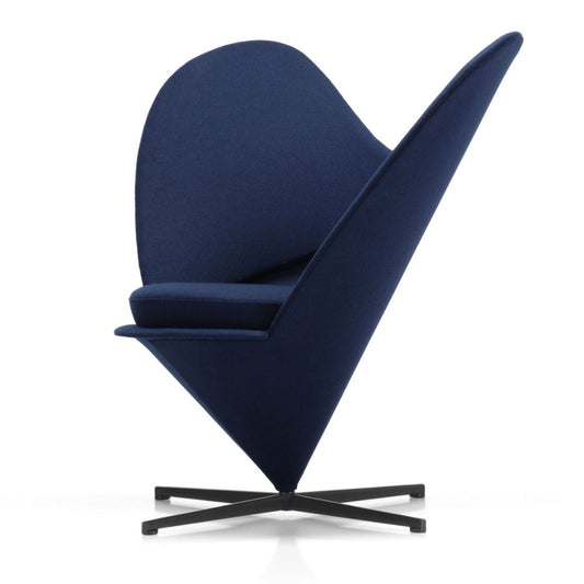 Heart Cone Chair | Cosy 21 Dark Blue