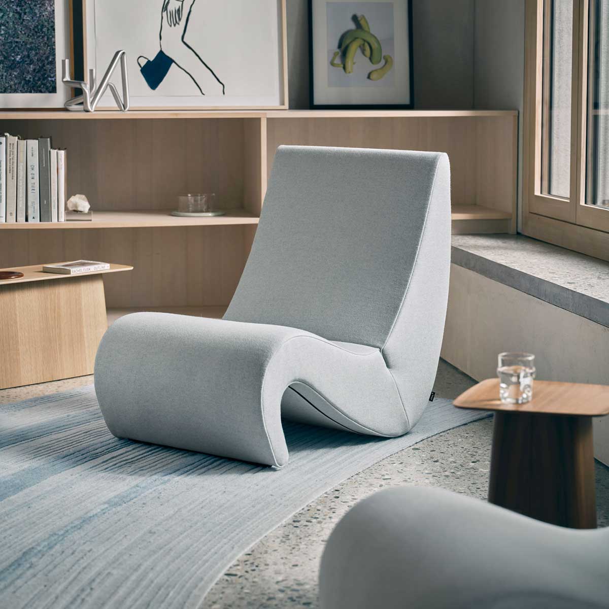 Amoebe Chair | Cosy 12 Pale Blue