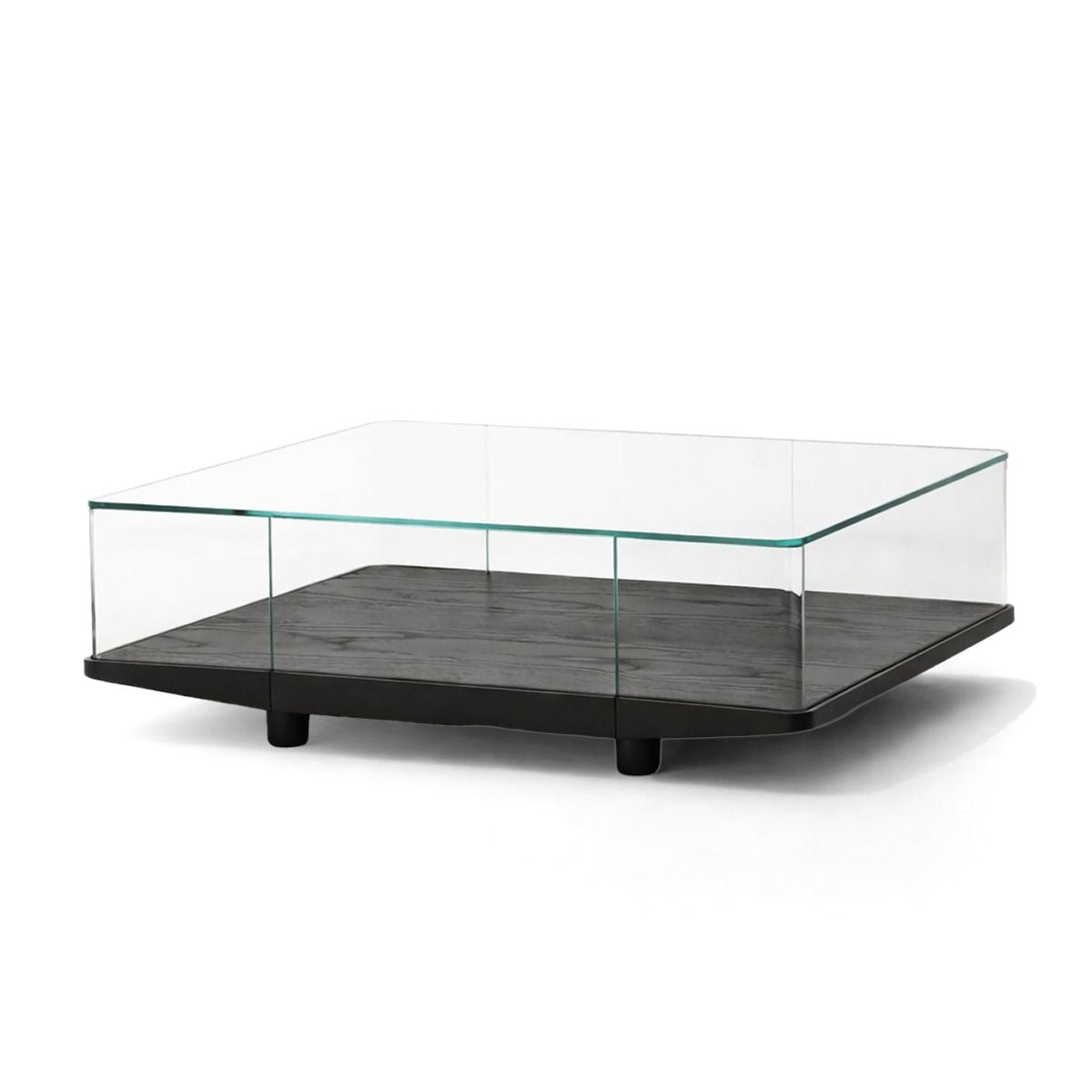 Collector Square Coffee Table | Black Ash Base