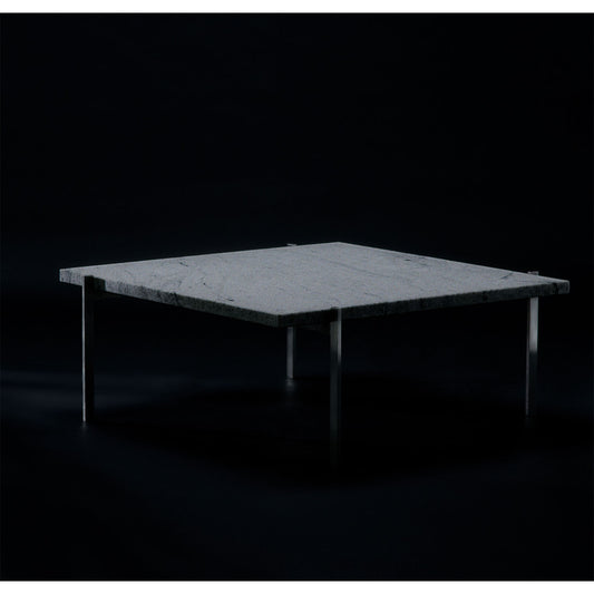 PK61 Occassional Table | Grey White Rolled Granite Top