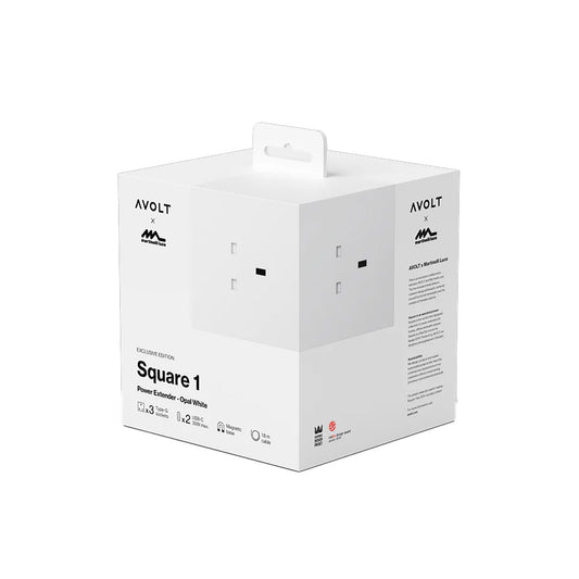 Square 1 Extension Cable | Opal White