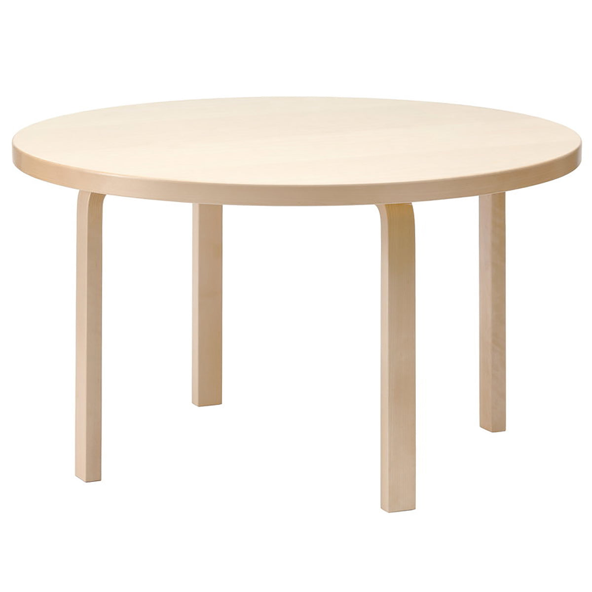 91 Aalto Table Round | Birch Veneer Top