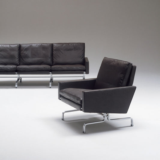 PK31 Chair | Classic Leather Black