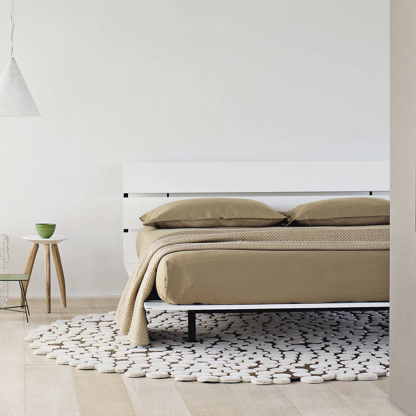 Tadao Bed Frame 170cm | Epoque White Structure
