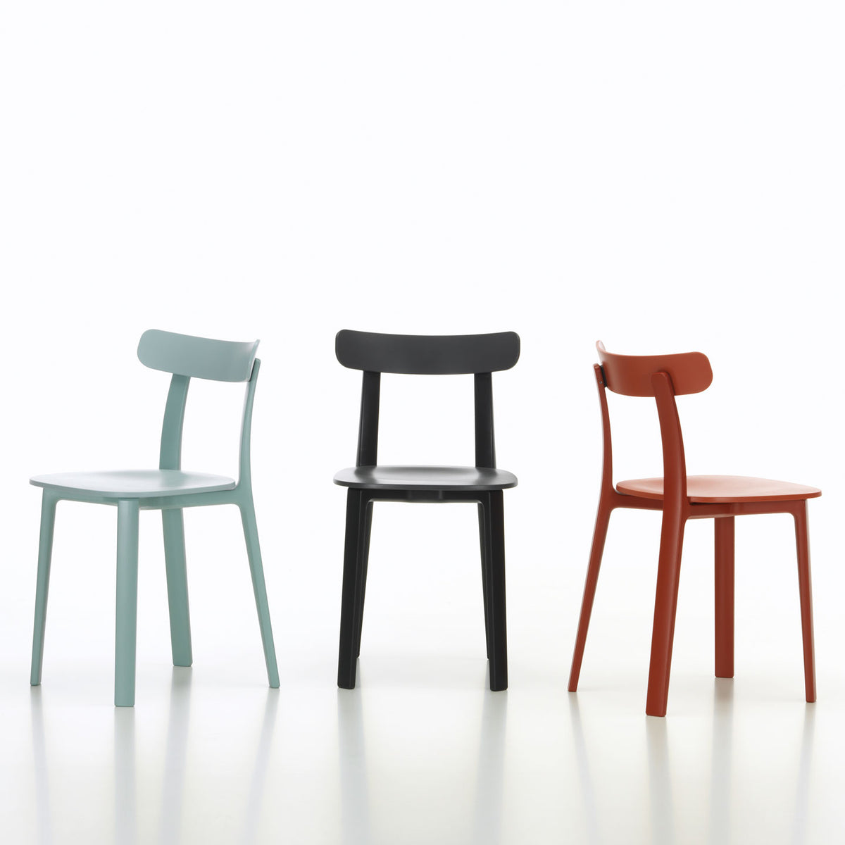 All Plastic Chair | Brick Red