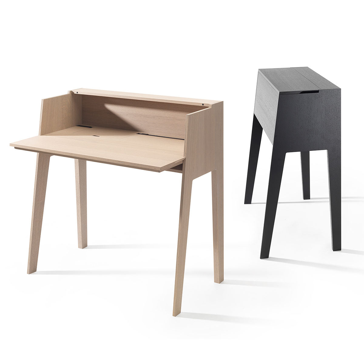 AT-AT Desk | Black Stained Oak Veneer