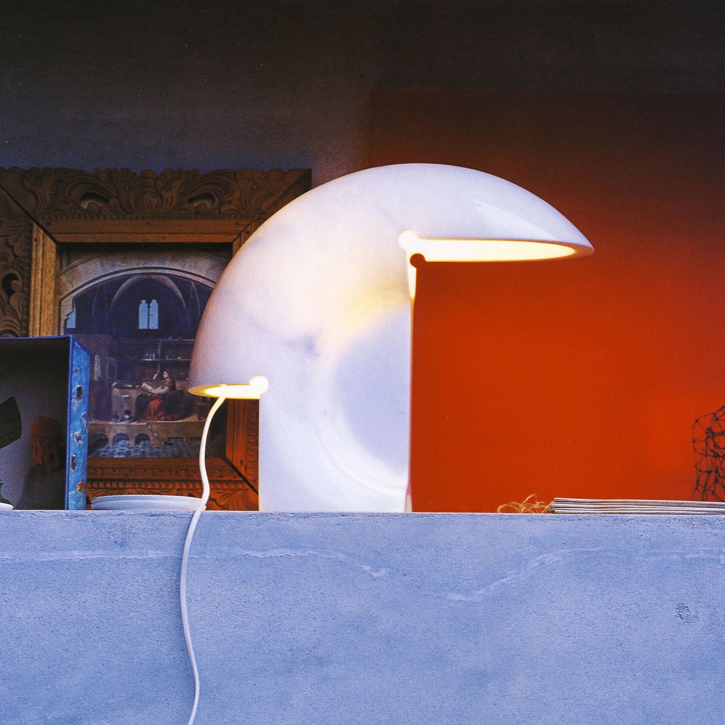 Biagio Lamp | Carrara Marble