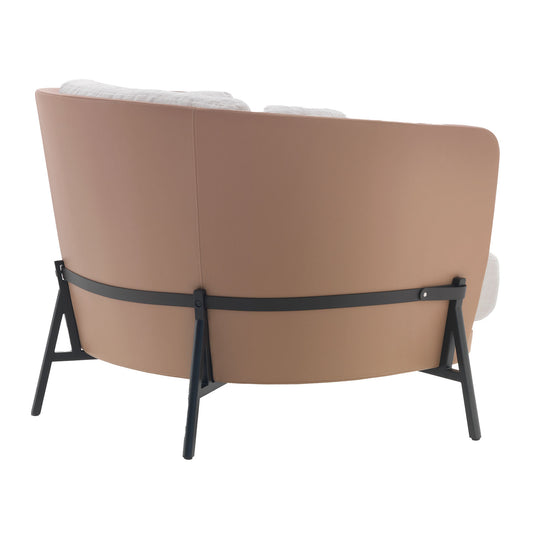 Cradle Love Cushion Armchair | Cream Etoile Upholstery
