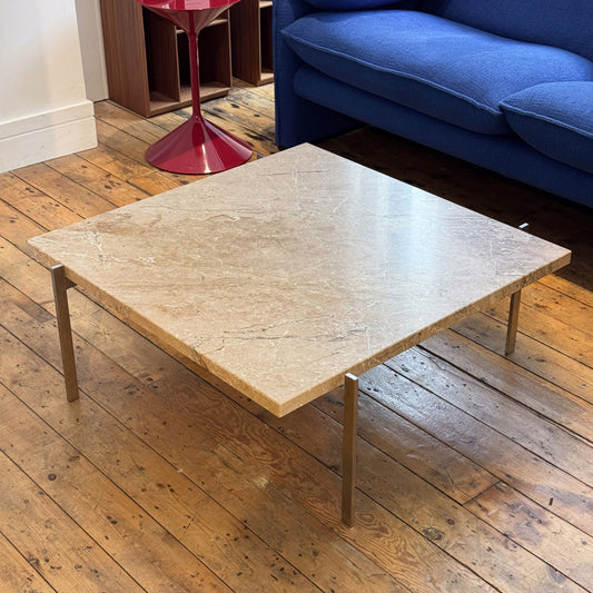 Ex Display PK61 Occassional Table | Beige Honed Marble Top