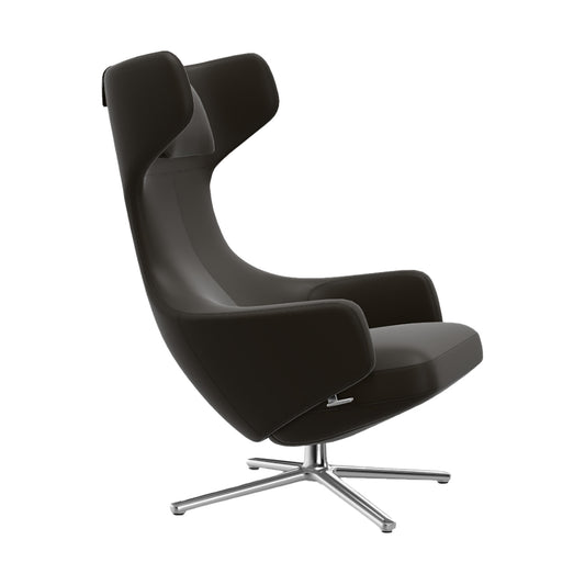 Grand Repos Lounge Chair | Premium Leather Brown 77