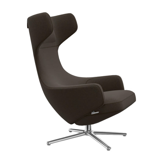 Grand Repos Lounge Chair | Cosy 03 Nutmeg Wool Upholstery