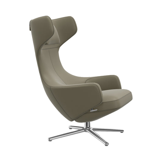 Grand Repos Lounge Chair | Premium Leather Sand 71