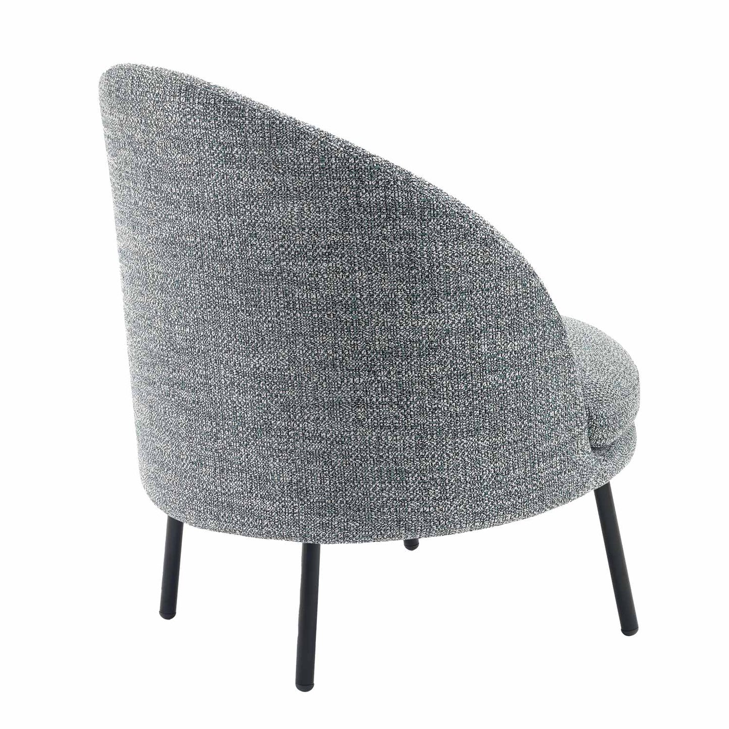 Jules Armchair | Salt and Pepper Cabas Upholstery