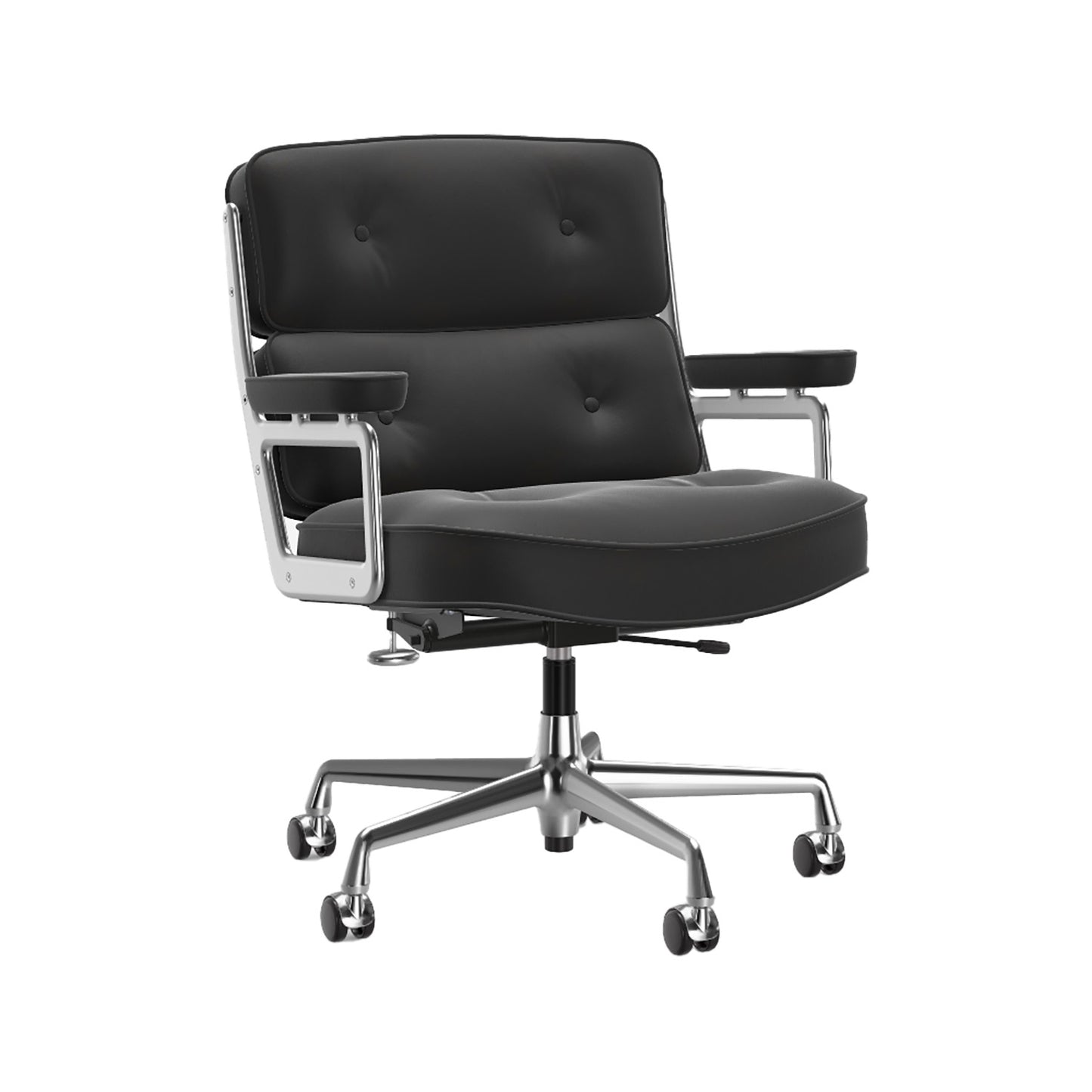 Lobby Chair ES 104 | Asphalt 67 Premium Leather