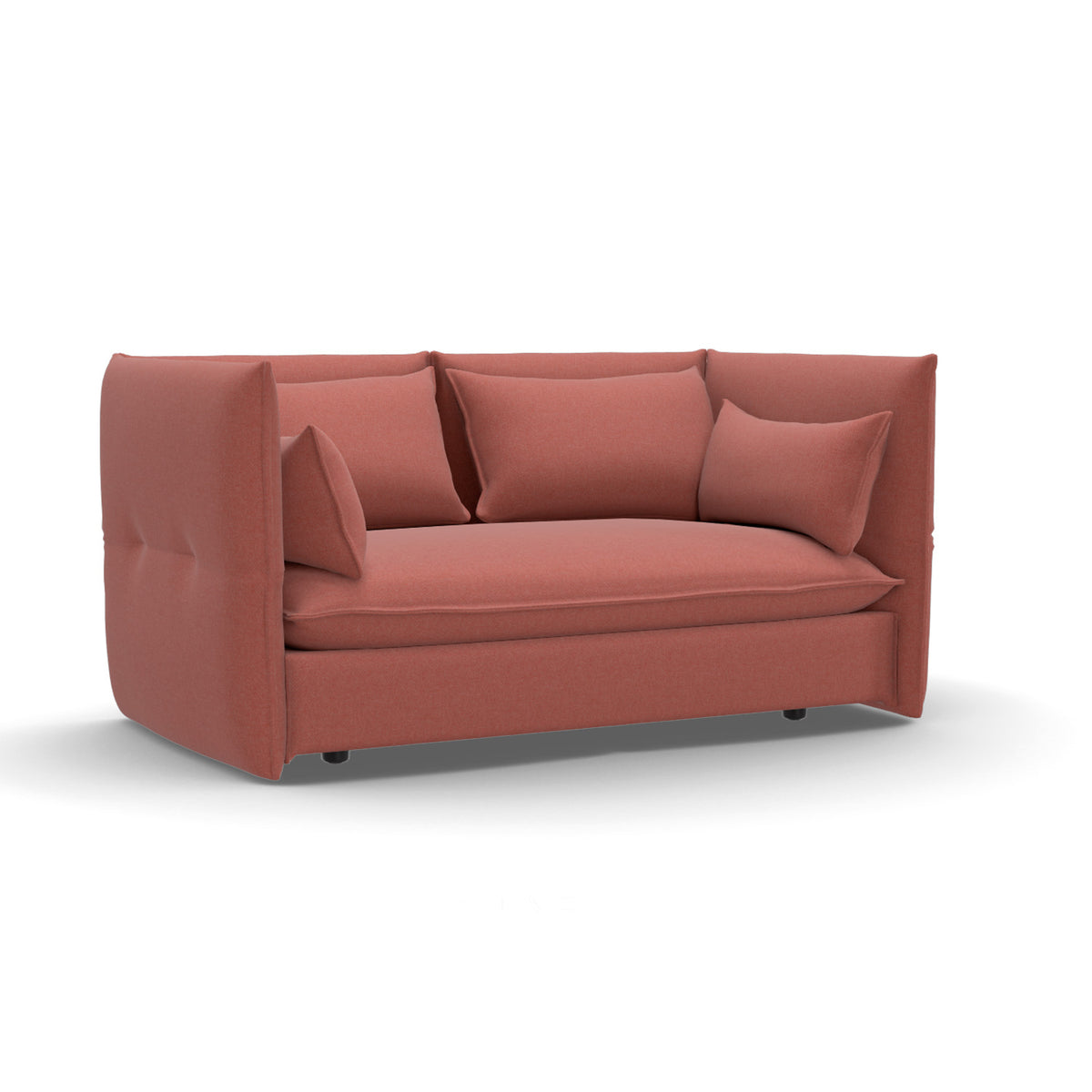 Mariposa 2 Seat Sofa | Dumet 23 Coral Rose Upholstery
