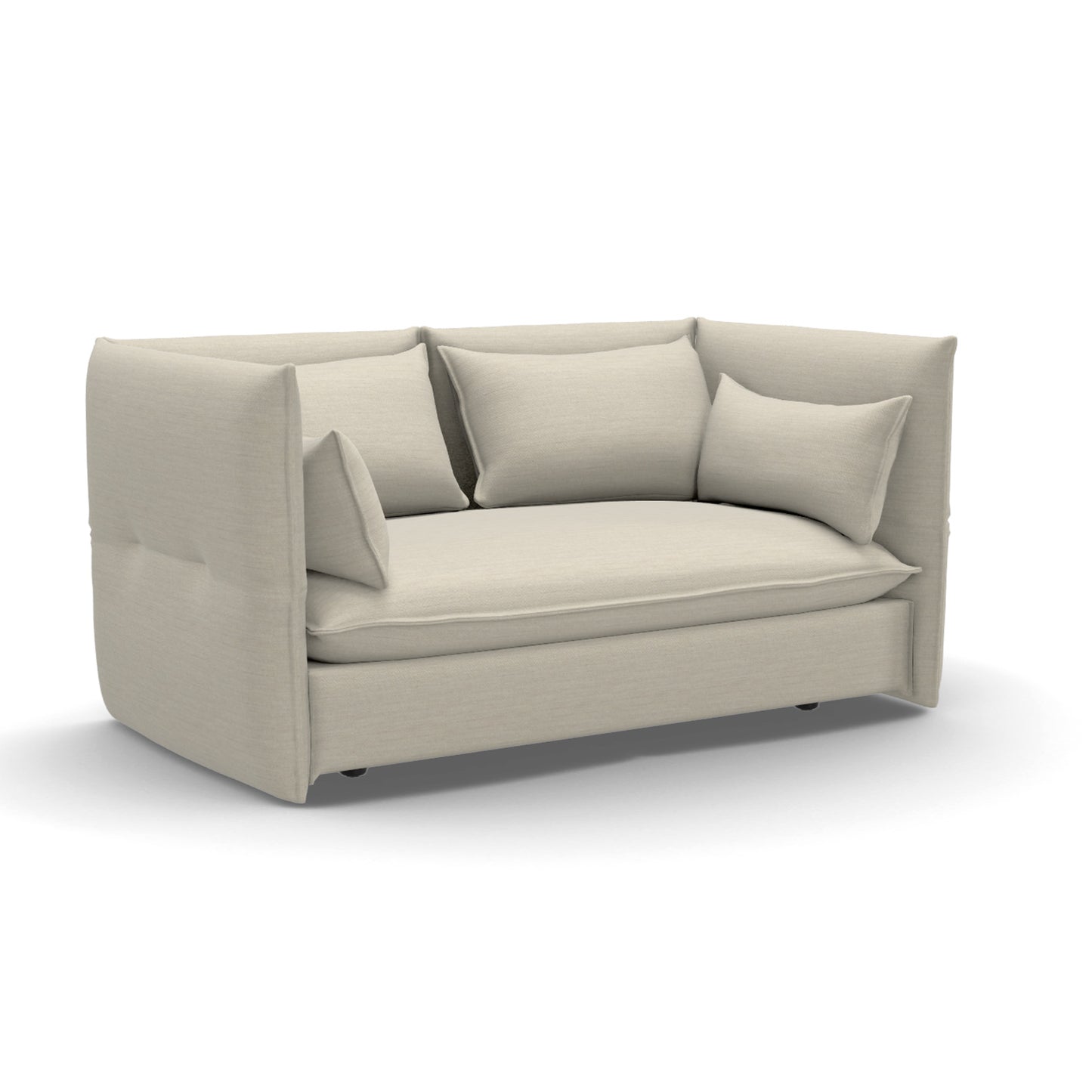 Mariposa 2 Seat Sofa | Dumet 01 Ivory Melange Upholstery