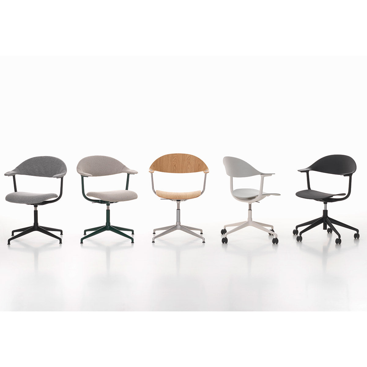 Mynt Chair Plywood | Dark Walnut Shell Deep Black Frame