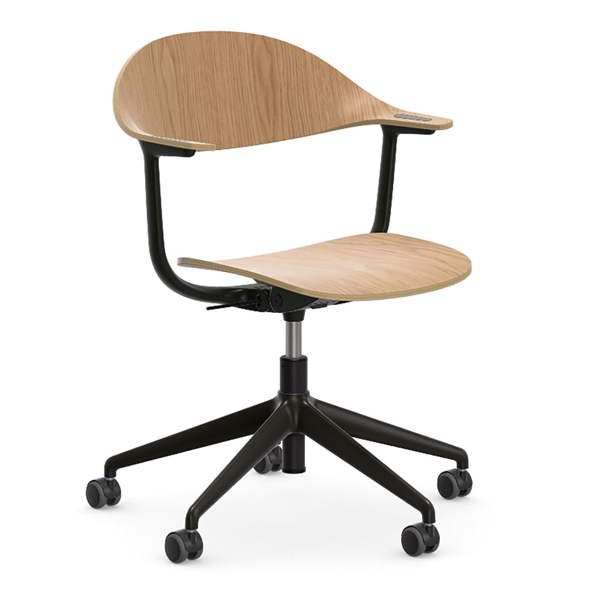 Mynt Chair Plywood | Oak Shell Deep Black Frame