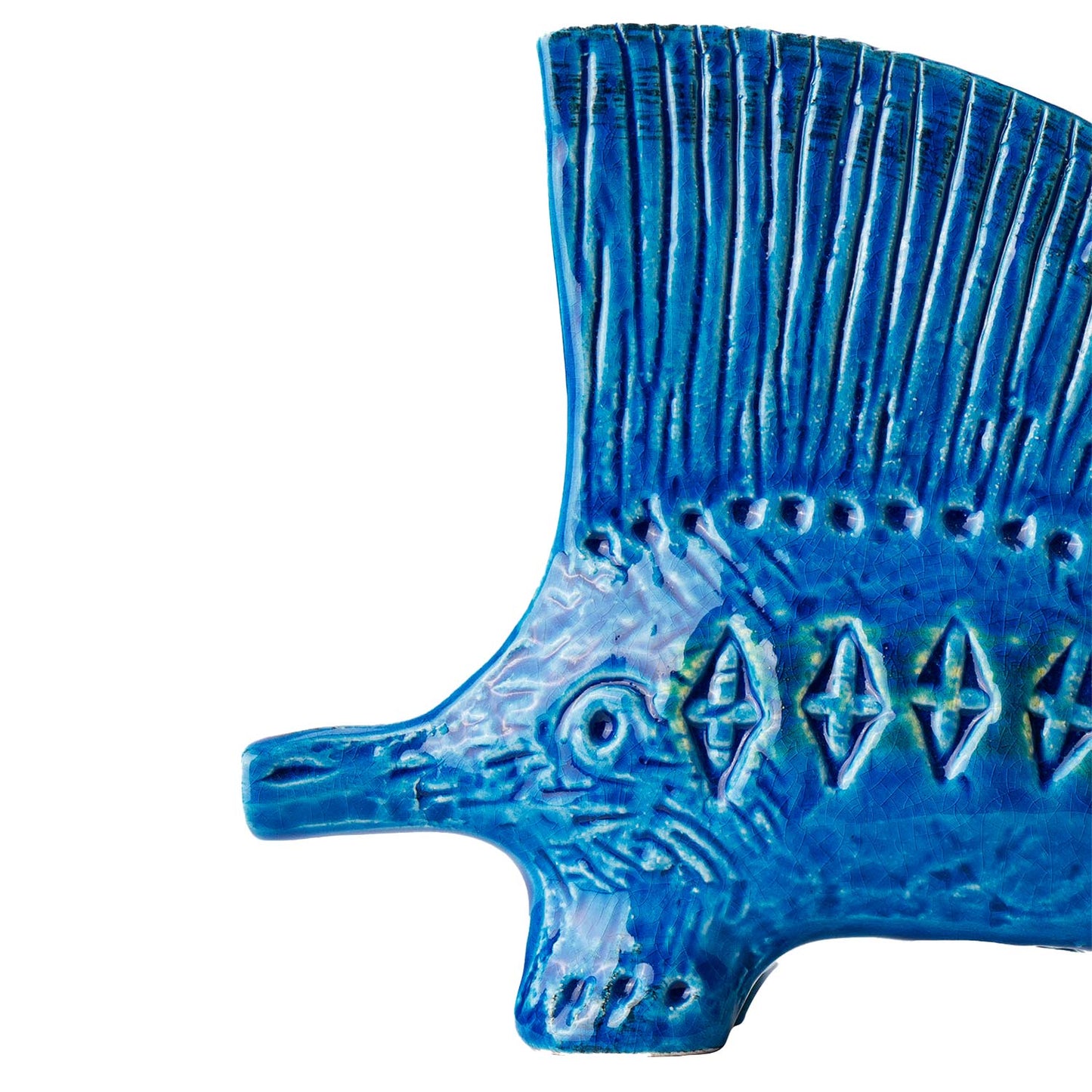 Porcupine Figure | Blue
