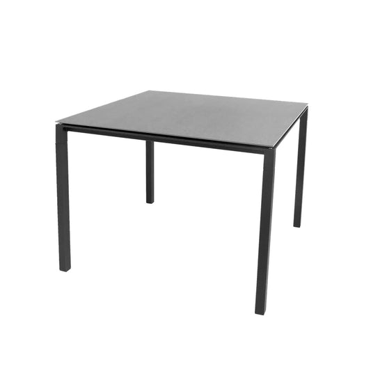 Pure Dining Table Square | Basalt Grey Ceramic Top