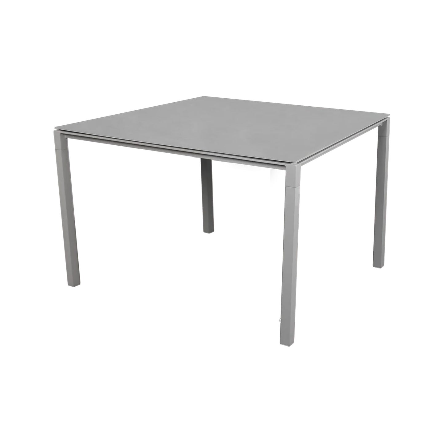 Pure Dining Table Square | Concrete Grey Ceramic Top