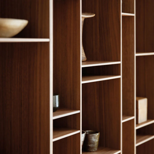 Random Bookcase | Canaletto Walnut Veneer