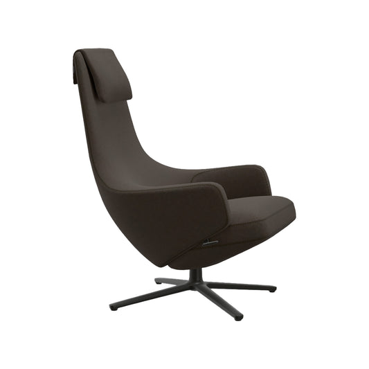 Repos Lounge Chair | Cosy 03 Nutmeg Wool Upholstery