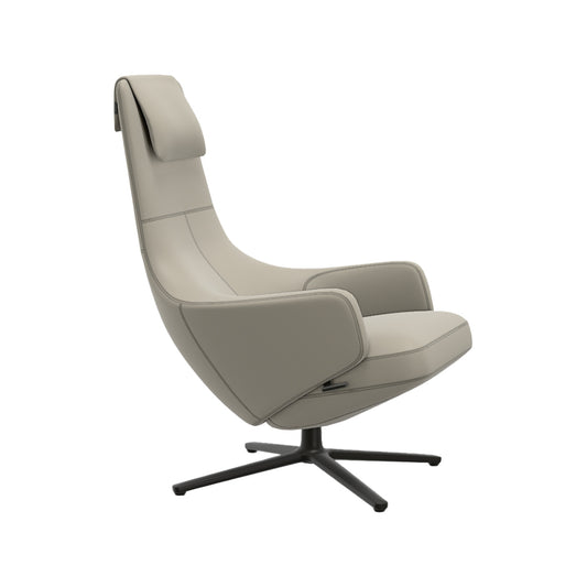 Repos Lounge Chair | Premium Leather Clay 73