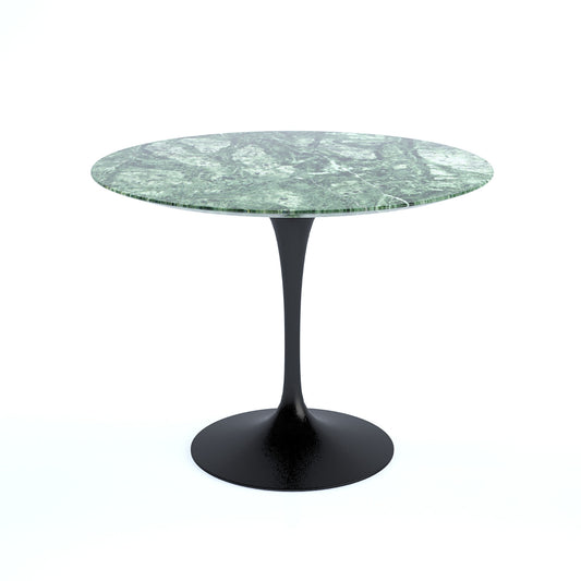 Saarinen Round Dining Table | Green Verdi Alpi Marble Top