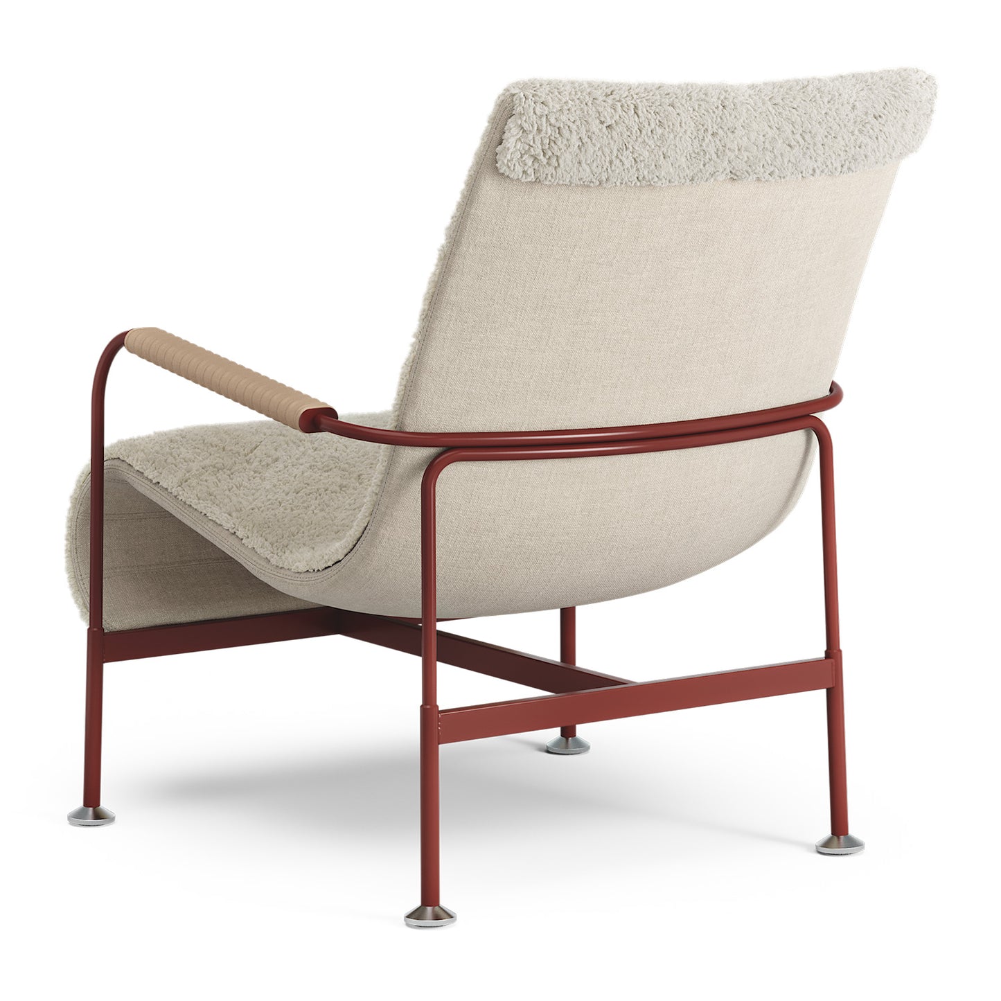 Serpentine Lounge Chair | Sheepskin Moonlight