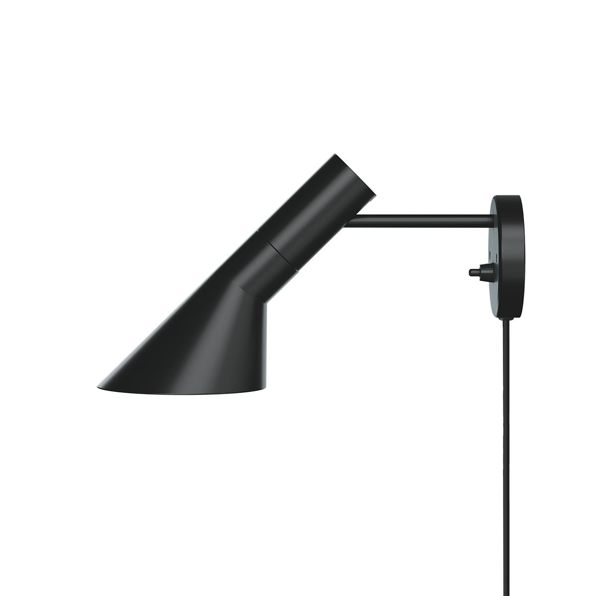 AJ Wall Lamp - Cabled | Black