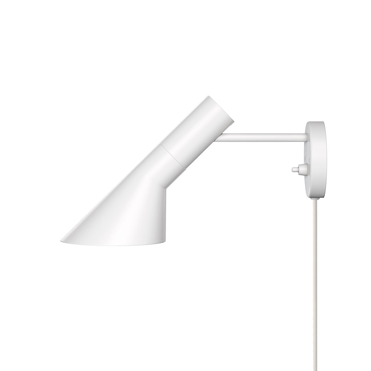 AJ Wall Lamp - Cabled | White