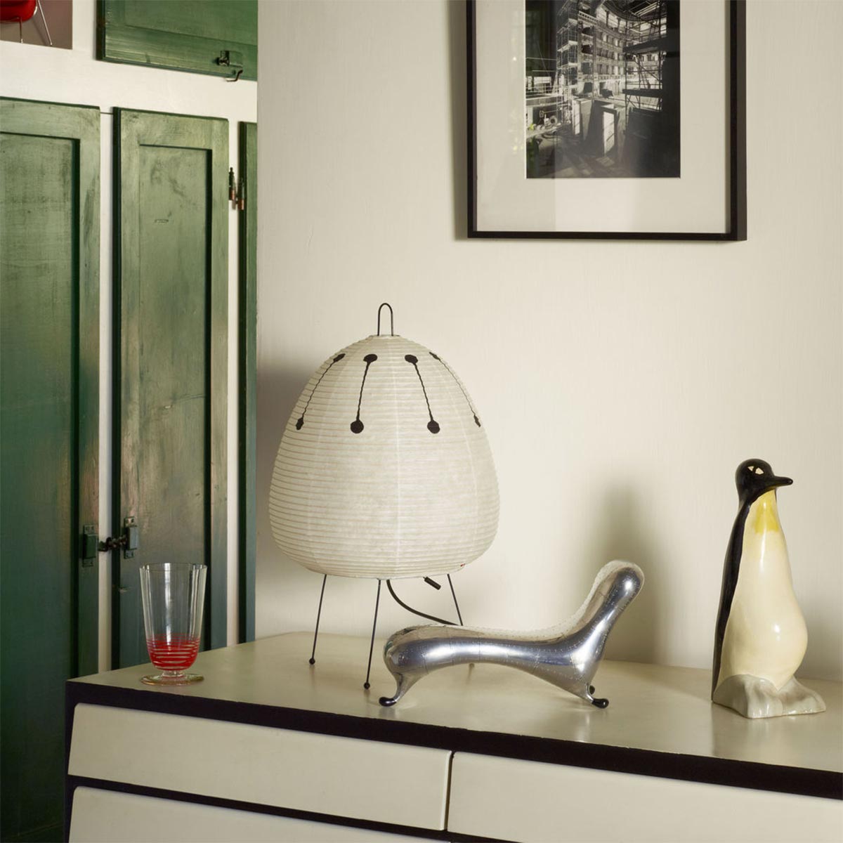 Akari Lamp 1AD | Shoji Paper Shade