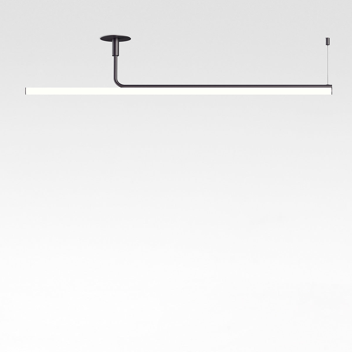 Ambrosia 120 Suspension Light | Matt Gold Stucture