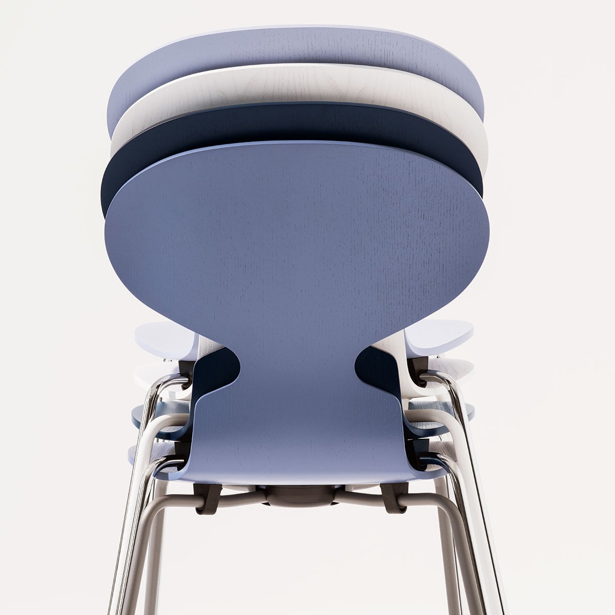 Ant Chair 4 Legs | Lavender Blue