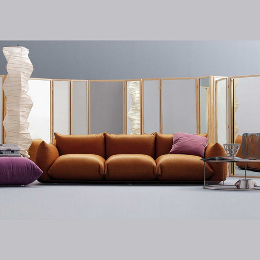 Marenco 2018 Sofa 3 Seat Small | Butterscotch Rubino 6 Leather