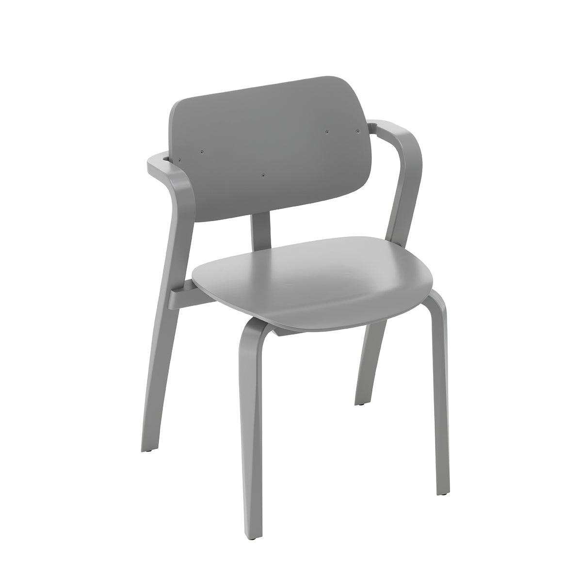 Aslak Chair | Grey Lacquered Beech