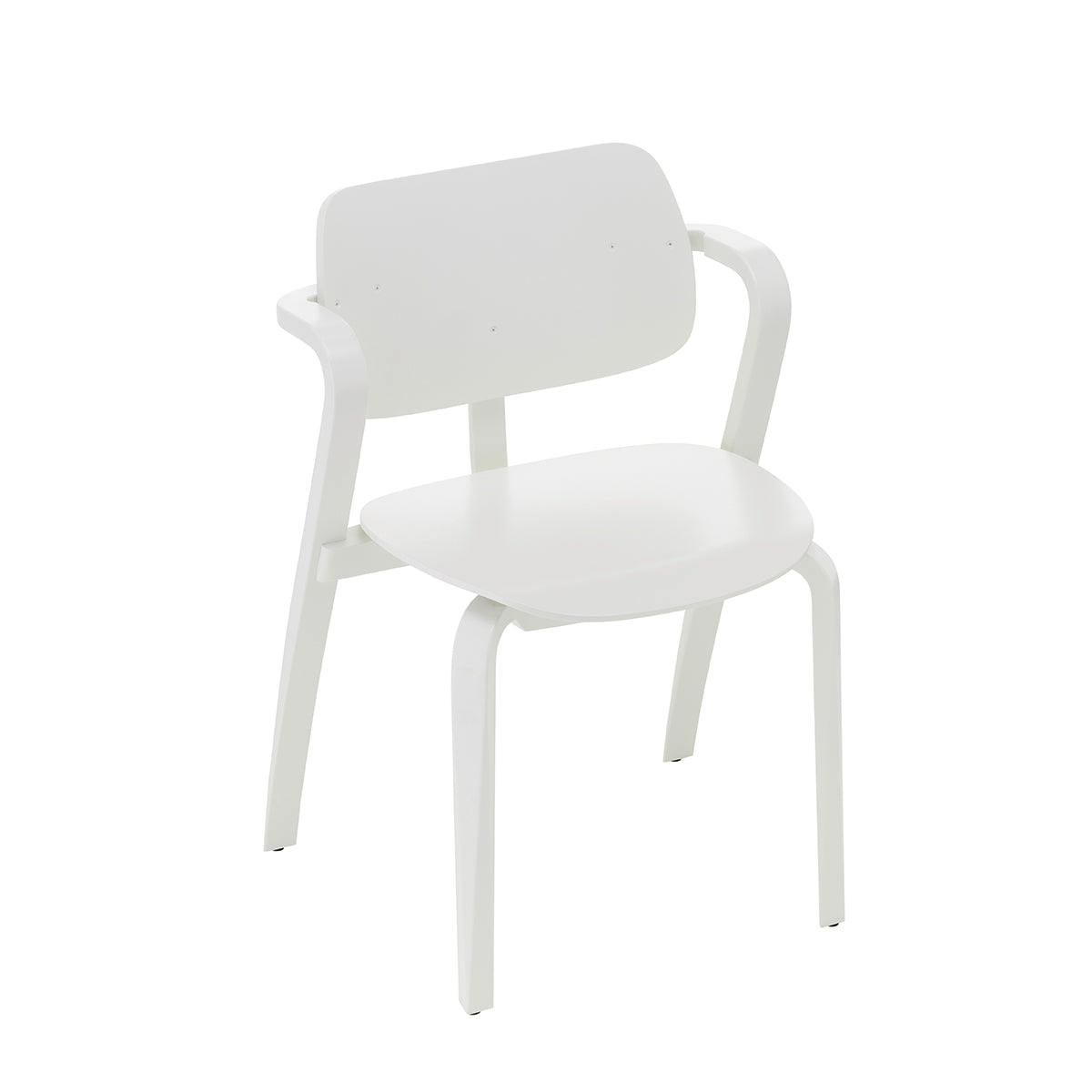 Aslak Chair | White Lacquered Beech