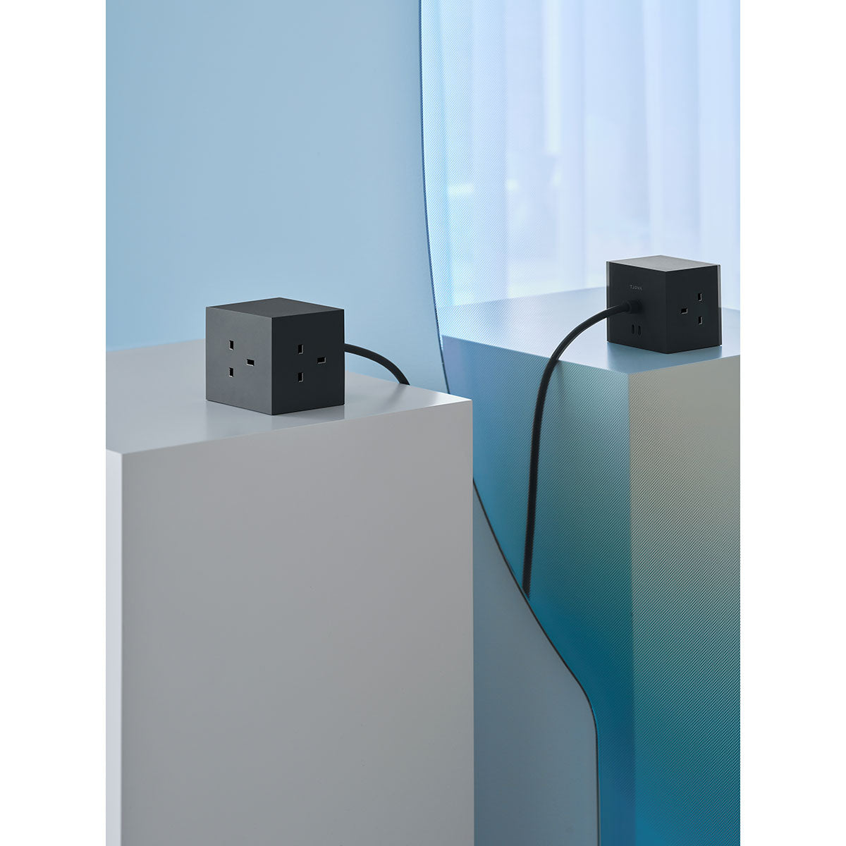 Square 1 Extension Cable | Stockholm Black