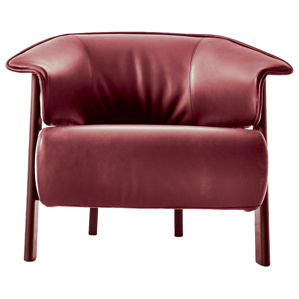 Back-Wing Armchair | Moor Brown Leather 13X413